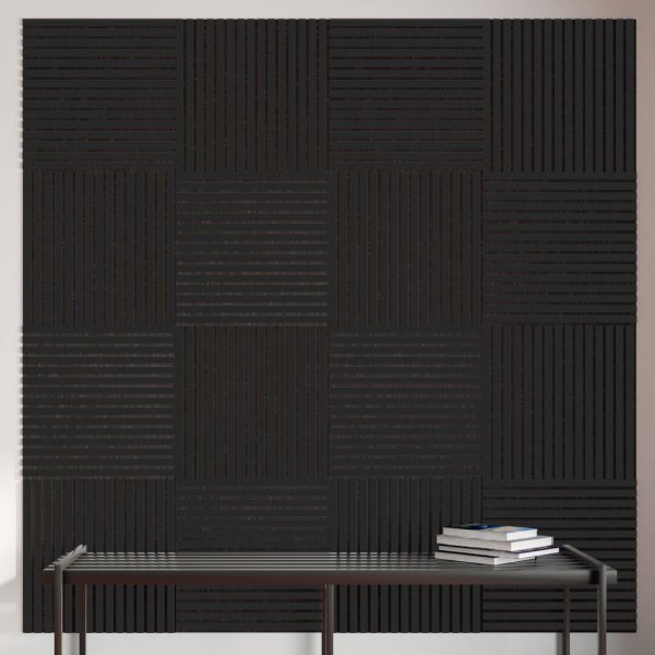 Acoustic Panel Stella Trend 20 Standart 600x600x20 Black Edition (pack of 1 pcs.)