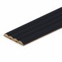 Wall Panel MDF Stella Wave Standart 2750х119х16 Black Edition (pack of 4 pcs.)