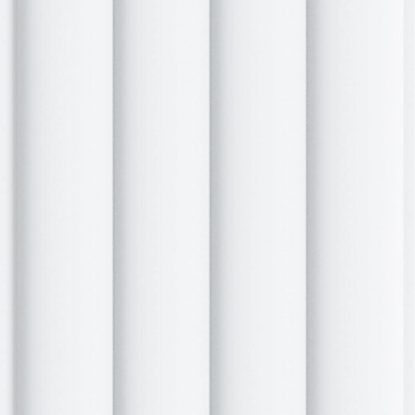 Start-finish profile for MDF Stella Wave Standart White 2750x55x16 (pack of 4 pcs.)