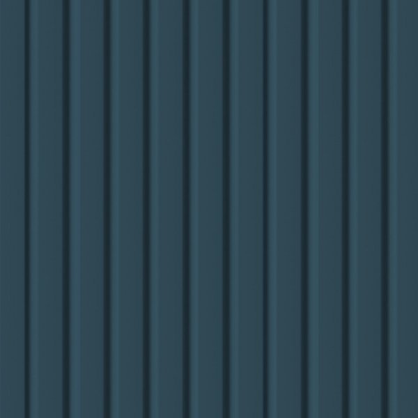 Wall Panel MDF Stella Beats De Luxe NEW 2750х119х12 Ocean (pack of 5 pcs.)