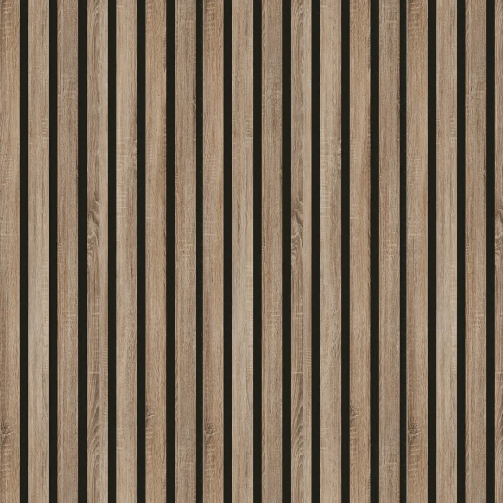Acoustic Panel Stella Trend 20 Standart 2400x600x20 Vintage Oak (pack of 1 pcs.)