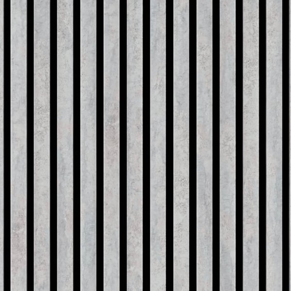 Acoustic Panel Stella Trend 20 Standart 2400x600x20 Chicago Concrete (pack of 1 pcs.)