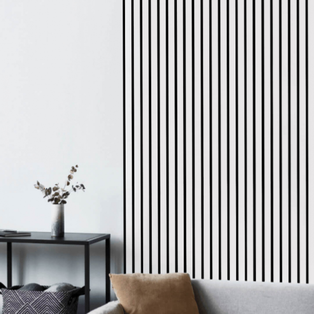 Acoustic Panel Stella Trend 20 Standart 2780x600x20 White (pack of 1 pcs.)