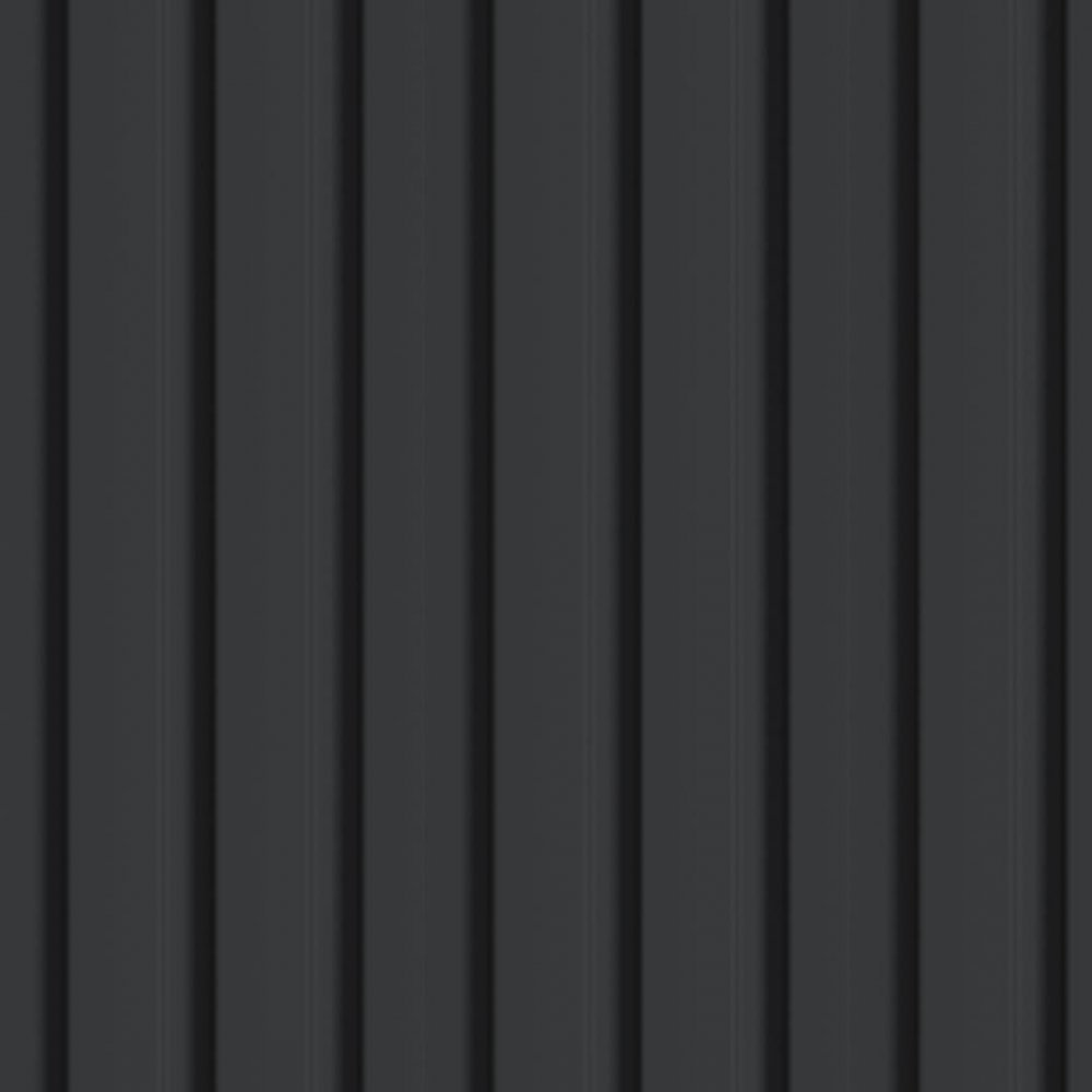 Wall Panel MDF Stella Beats Standart 2750х119х16 Black Edition (pack of 4 pcs.)