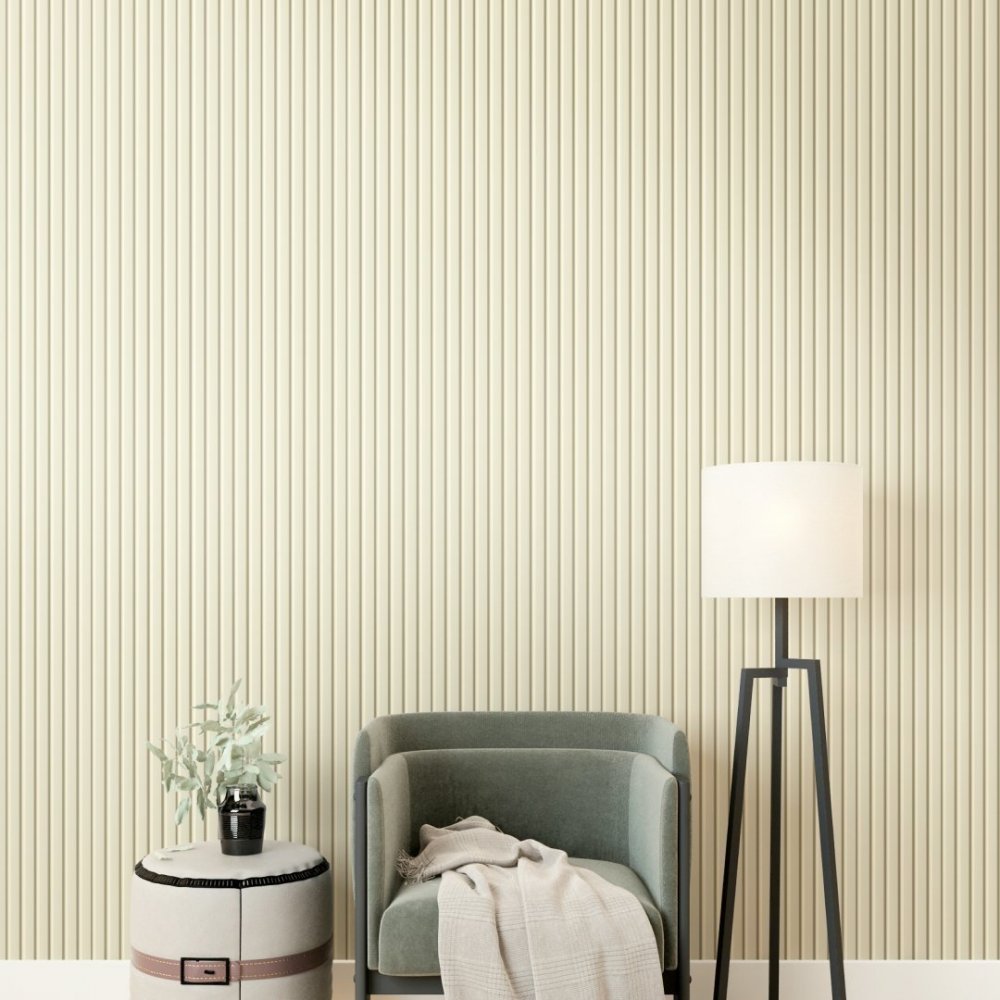 Wall Panel MDF Stella Beats De Luxe NEW 2750х119х12 Palomino (pack of 5 pcs.)