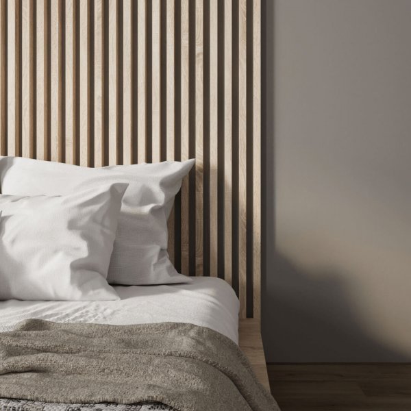 Interior slat MDF Stella 6 Standart 2750*27*6 Sonoma Oak (pack of 15 pcs.)