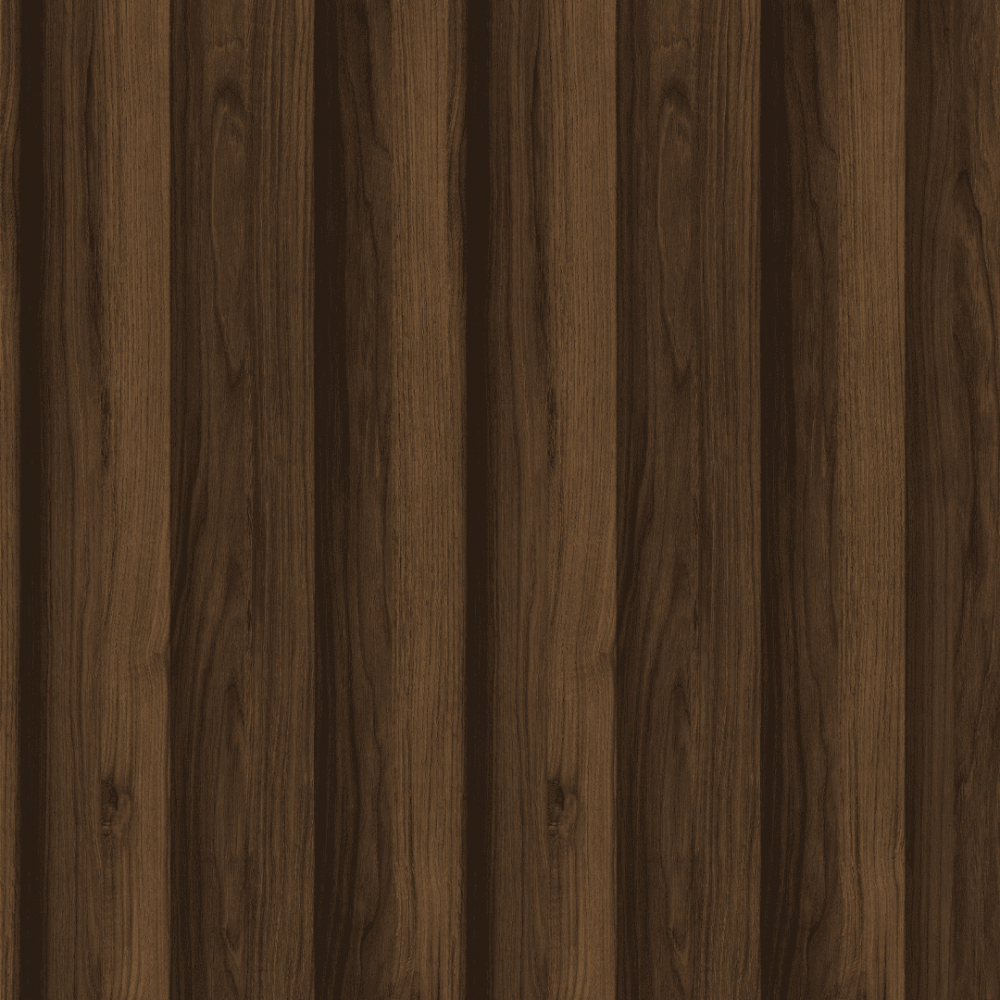 Wall Panel MDF Stella Wave Prime 2750х119х16 Catania Oak (pack of 4 pcs.)