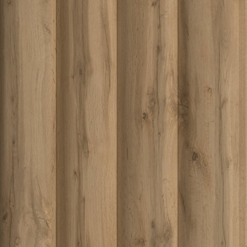 Start-finish profile for MDF Stella Wave Standart Pecan 2750x55x16 (pack of 4 pcs.)