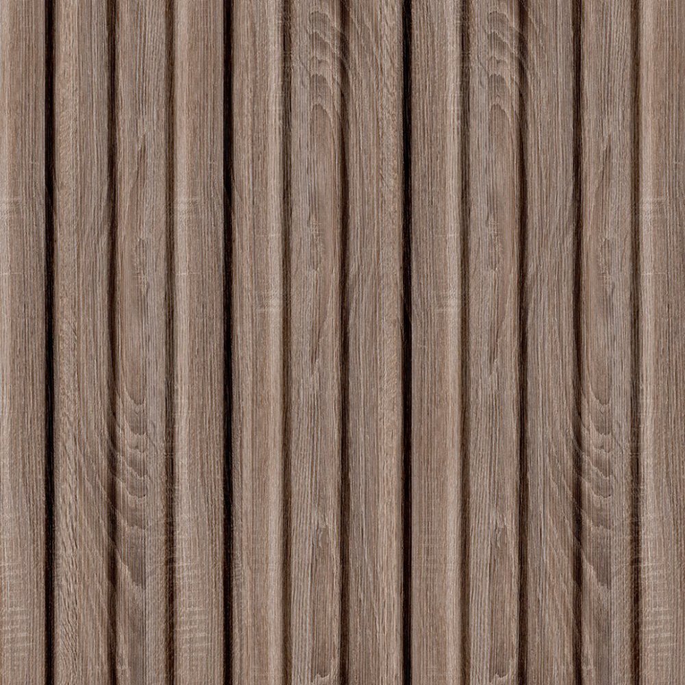 Wall Panel MDF Stella Beats Standart NEW 2750х119х12 Vintage Oak (pack of 5 pcs.)