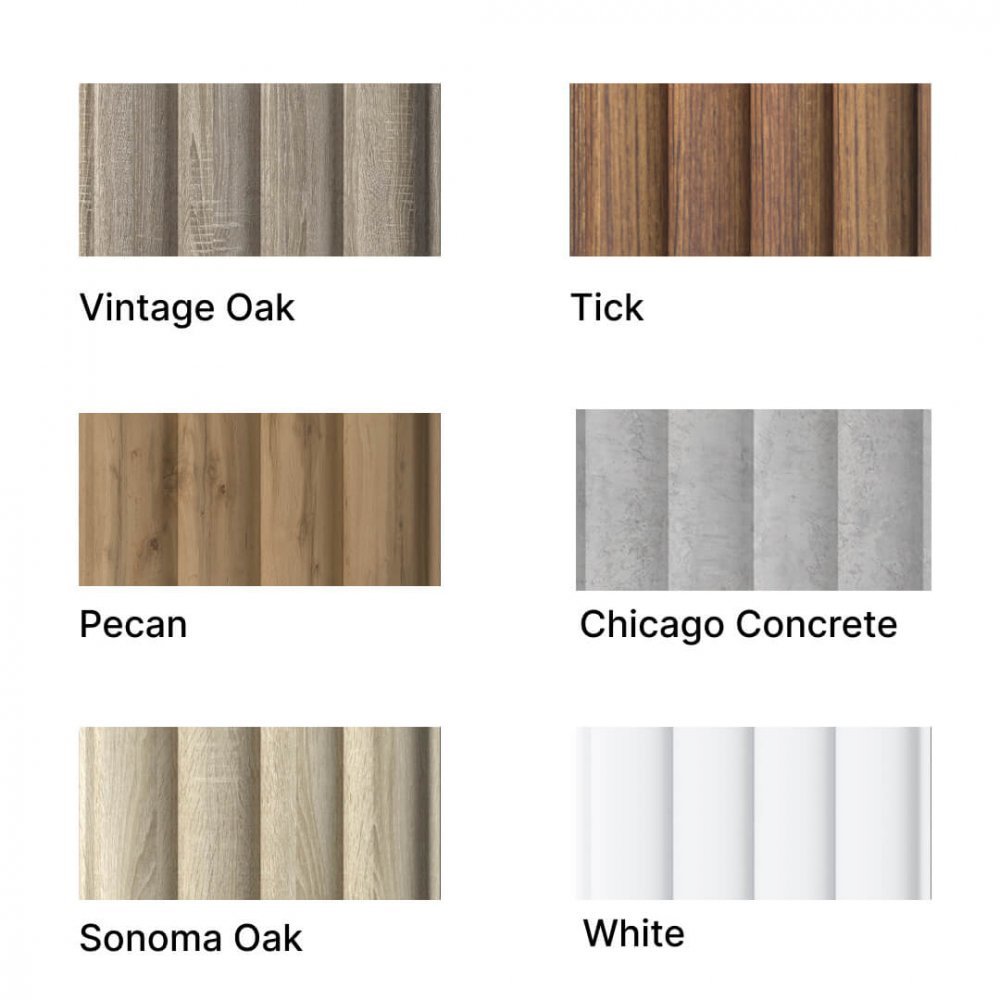 Sample Box Wave 12 Colors (300mm)