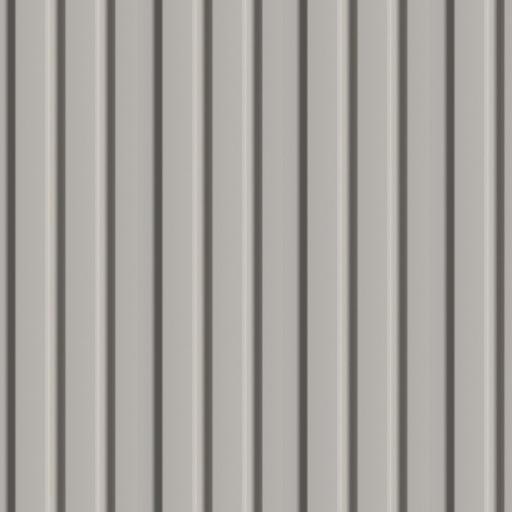 Wall Panel MDF Stella Beats De Luxe NEW 2750х119х12 Sandgrau (pack of 5 pcs.)