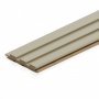 Wall Panel MDF Stella Beats De Luxe 2750х119х16 Palomino (pack of 4 pcs.)