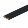 Finish profile for MDF Stella Beats Standart Black Edition 2750x77x16 (pack of 4 pcs.)