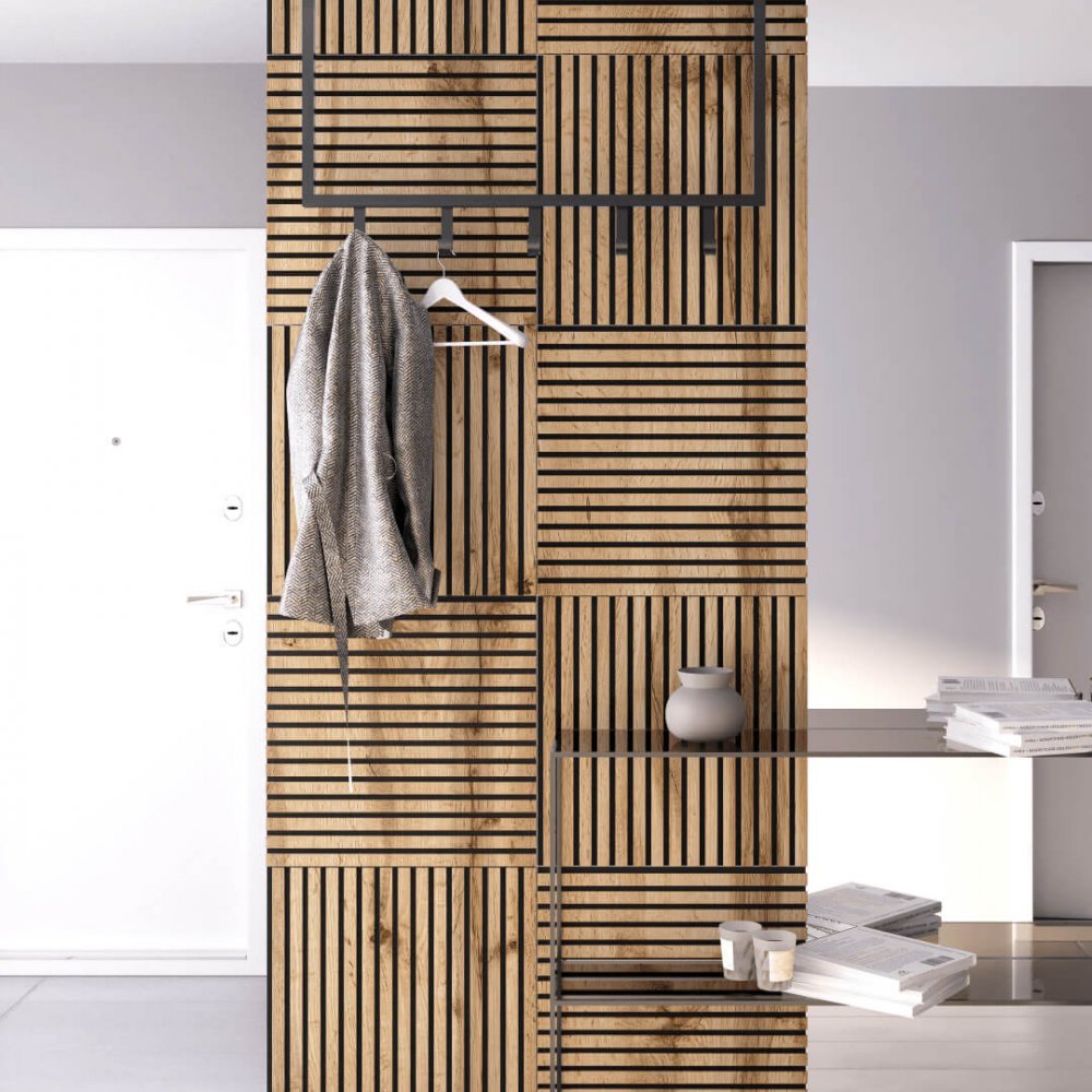 Acoustic Panel Stella Comfort 9 Standart 900x600x9 Pecan (pack of 1 pcs.)