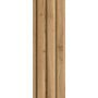 Wall Panel MDF Stella Beats Standart NEW 2750х119х12 Pecan (pack of 5 pcs.)