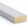 Interior slat MDF Stella 12 Standart 2750*27*12 White (pack of 15 pcs.)