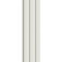 Wall Panel MDF Stella Beats Standart 2750х119х16 White (pack of 4 pcs.)