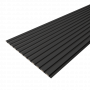 Acoustic Panel 12 Slats 8,5 mm Deluxe Black Lead 2780x600x9 (pack of 4 pcs.)