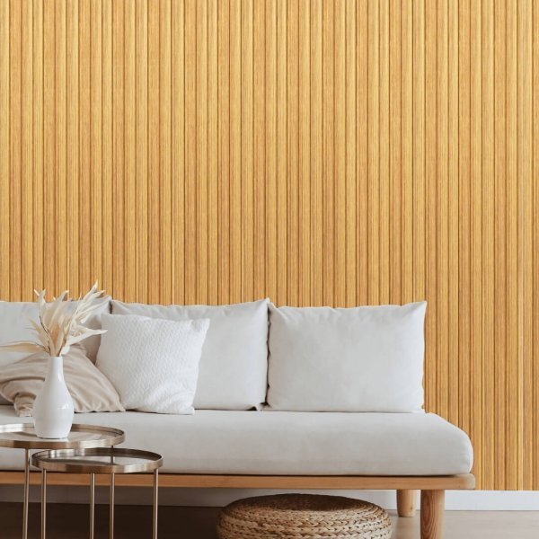 Wall Panel MDF Stella Beats Standart 2750х119х16 Tick (pack of 4 pcs.)