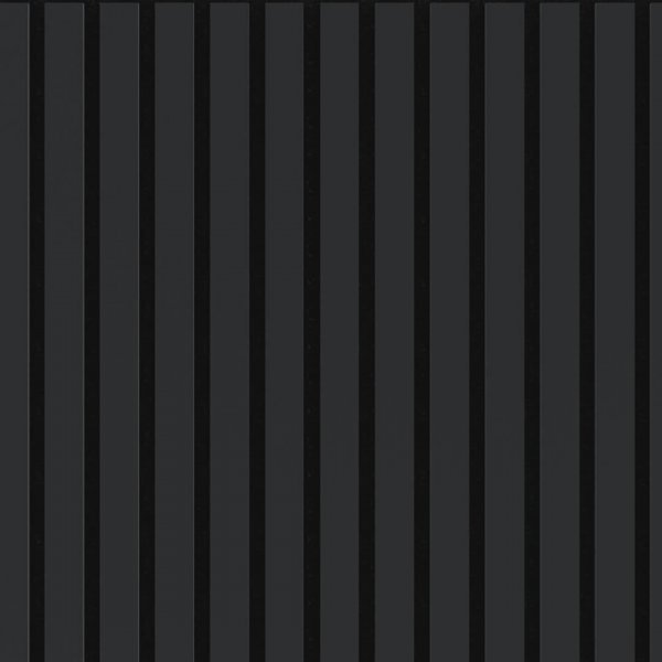 Acoustic Panel Stella Trend 20 De Luxe 2400x600x20 Black Lead (pack of 1 pcs.)