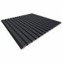Acoustic Panel Stella Comfort 9 De Luxe 600x600x9 Black Lead (pack of 1 pcs.)
