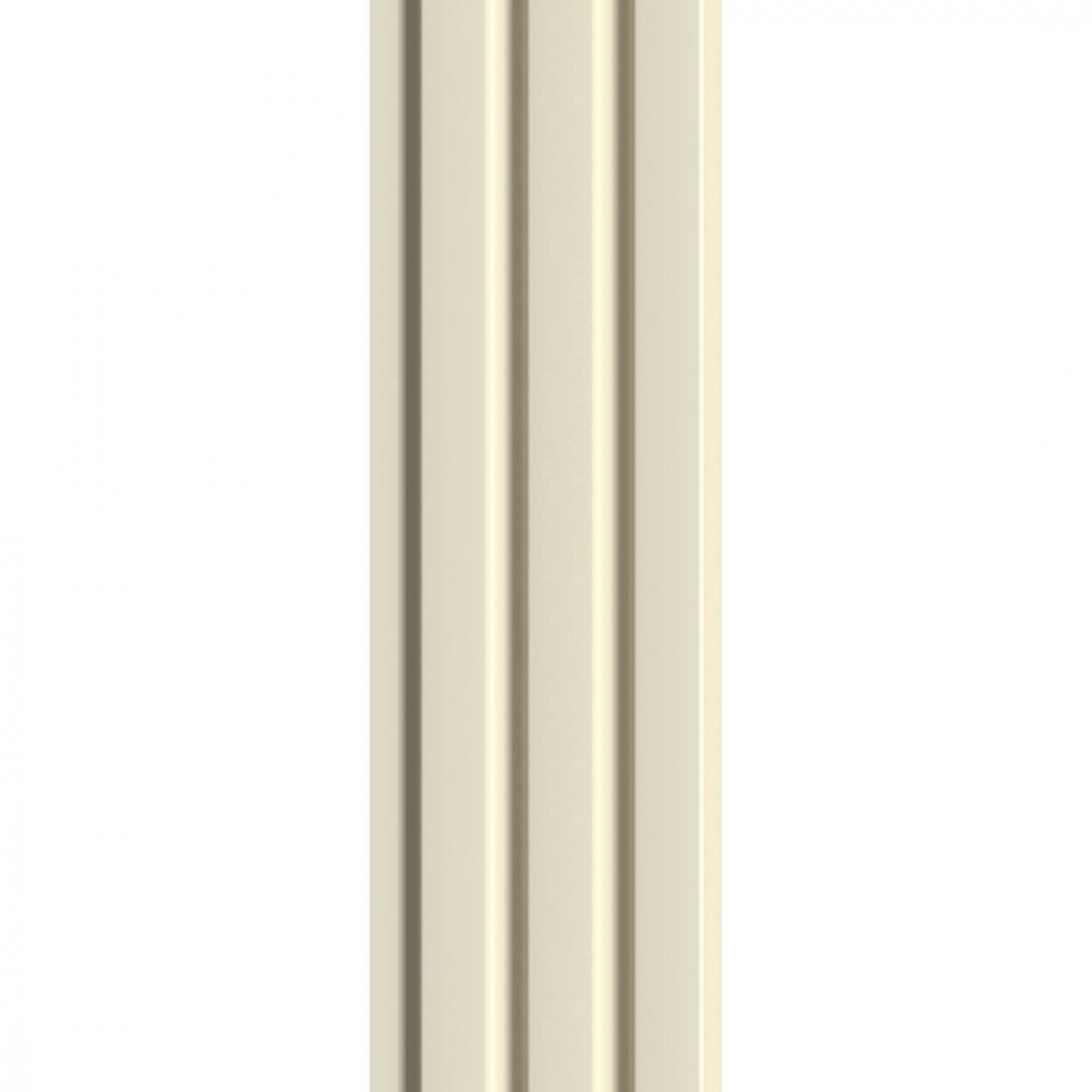 Wall Panel MDF Stella Beats De Luxe 2750х119х16 Palomino (pack of 4 pcs.)