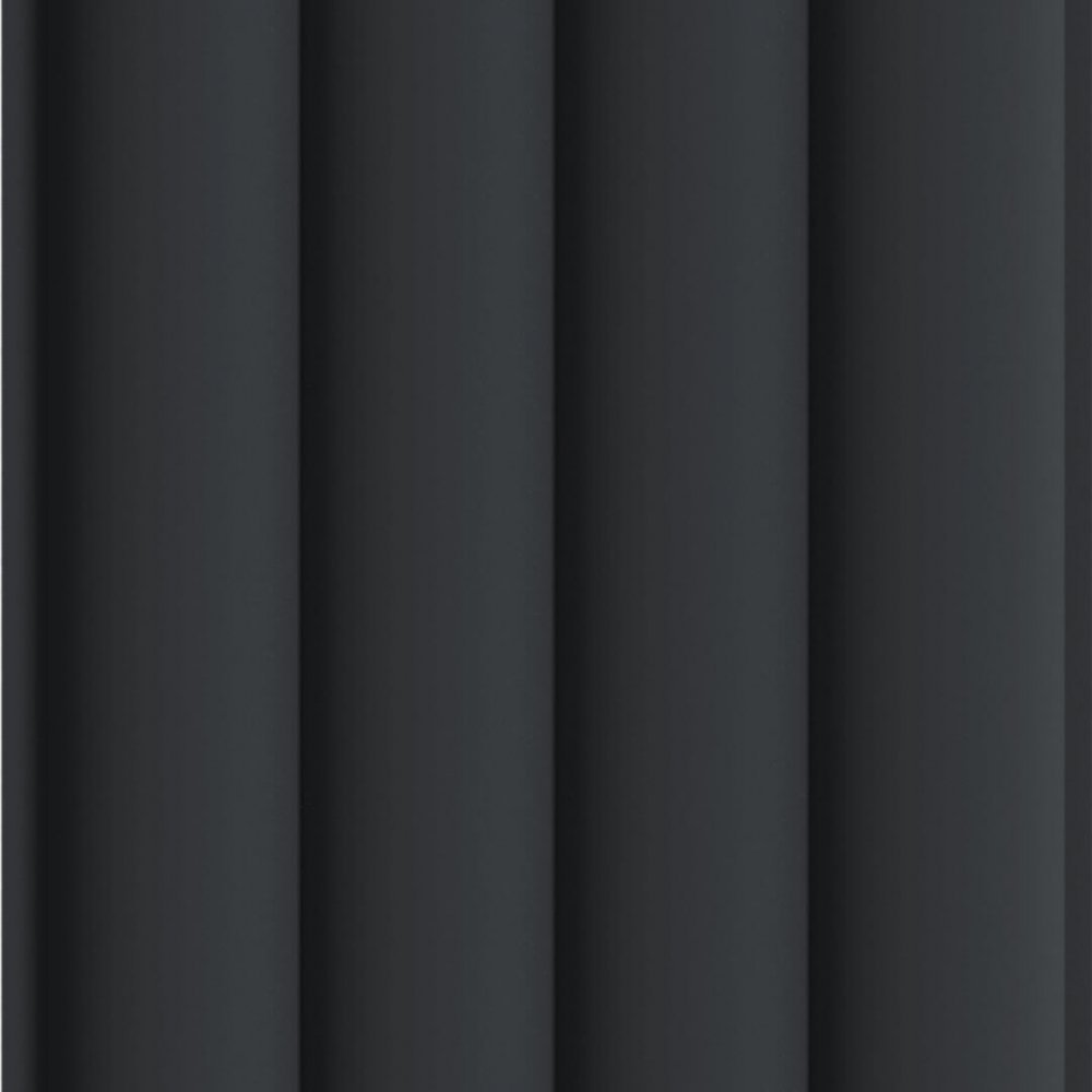 Wall Panel MDF Stella Wave Standart 2750х119х16 Black Edition (pack of 4 pcs.)