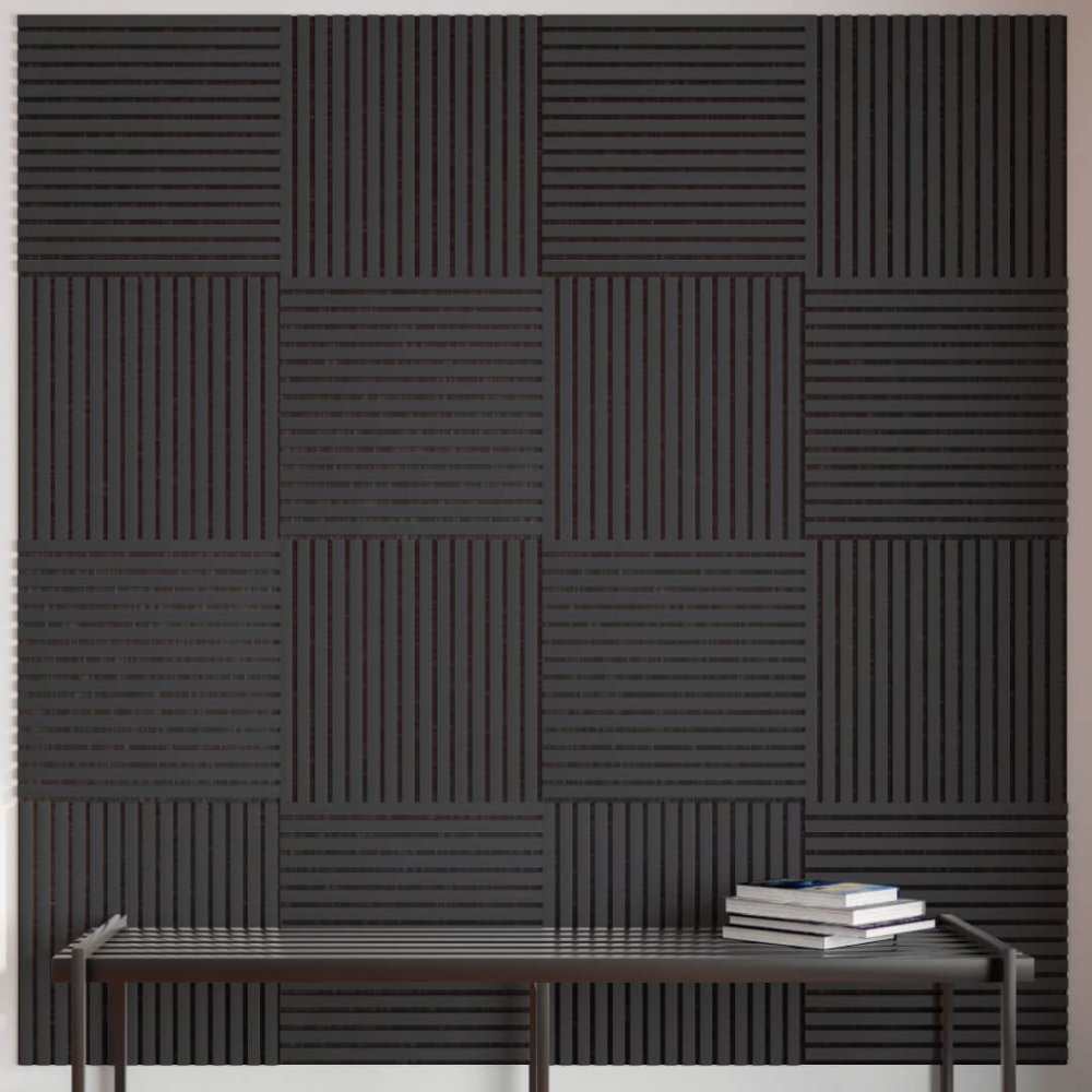 Acoustic Panel Stella Trend 20 De Luxe 600x600x20 Black Lead (pack of 1 pcs.)