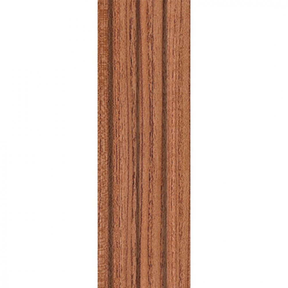 Wall Panel MDF Stella Beats Standart NEW 2750х119х12 Teak (pack of 5 pcs.)