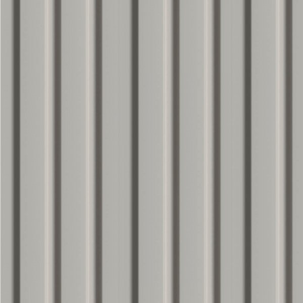 Wall Panel MDF Stella Beats De Luxe 2750х119х16 Sandgrau (pack of 4 pcs.)