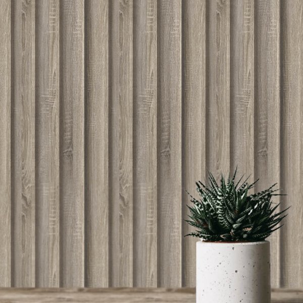 Start-finish profile for MDF Stella Wave Standart Vintage Oak 2750x55x16 (pack of 4 pcs.)