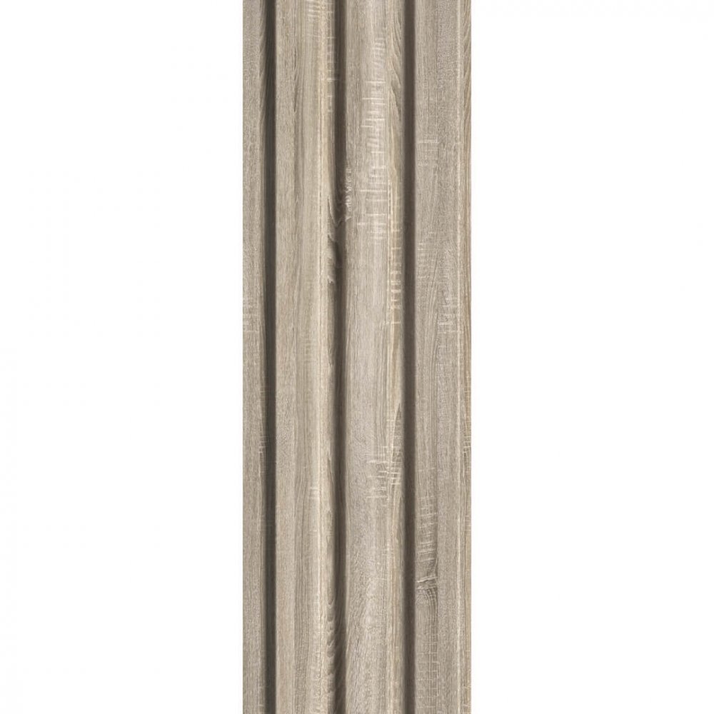 Wall Panel MDF Stella Beats Standart 2750х119х16 Vintage Oak (pack of 4 pcs.)