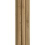 Wall Panel MDF Stella Beats Standart 2750х119х16 Pecan (pack of 4 pcs.)