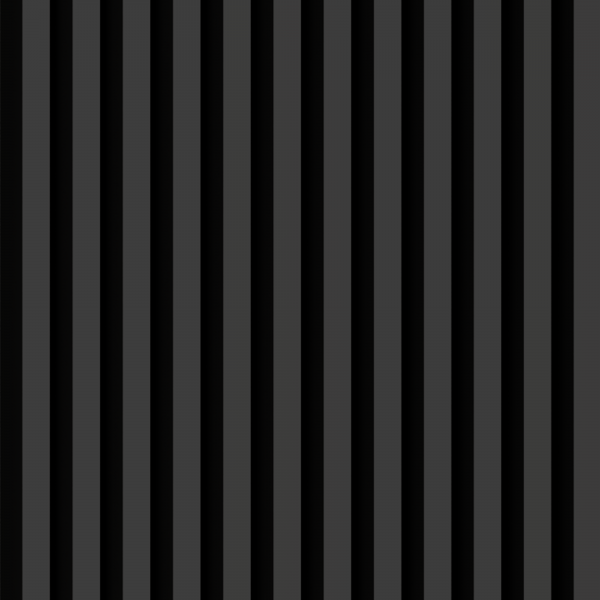 Acoustic Panel 12 Slats 8,5 mm Deluxe Black Lead 2780x600x9 (pack of 4 pcs.)
