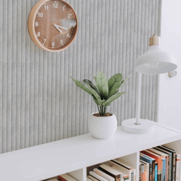 Start-finish profile for MDF Stella Wave Standart Chicago Concrete 2750x55x16 (pack of 4 pcs.)