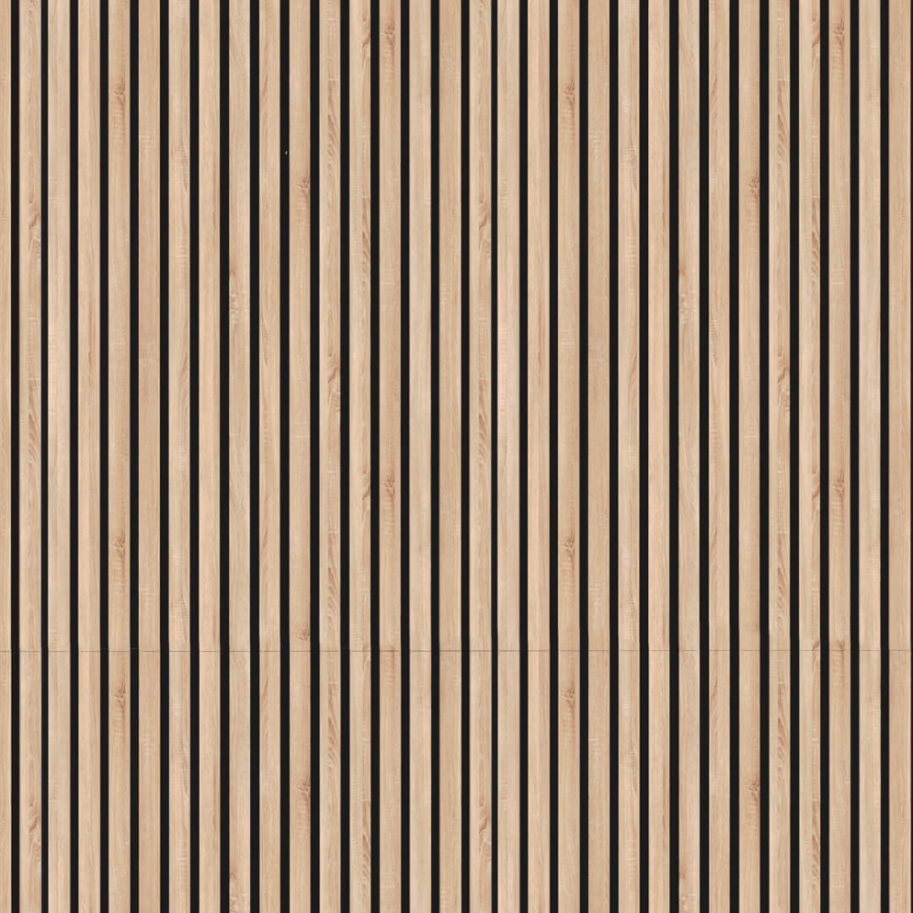 Acoustic Panel Stella Comfort 9 Standart 2780x600x9 Sonoma Oak (pack of 1 pcs.)