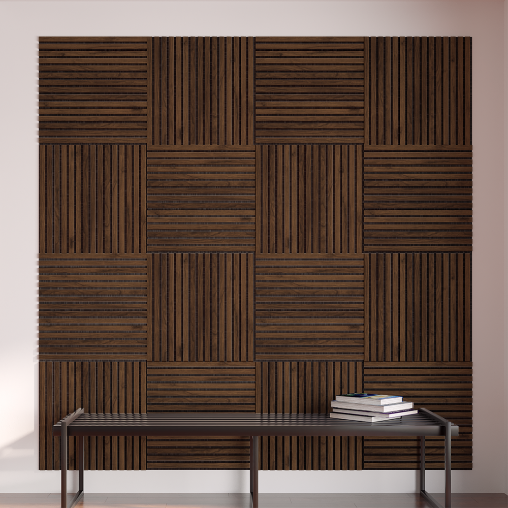 Acoustic Panel Stella Comfort 9 Prime 600x600x9 Catania Oak (pack of 1 pcs.)