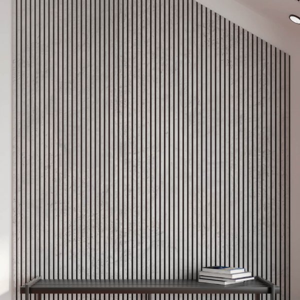 Acoustic Panel Stella Trend 20 Standart 2400x600x20 Chicago Concrete (pack of 1 pcs.)