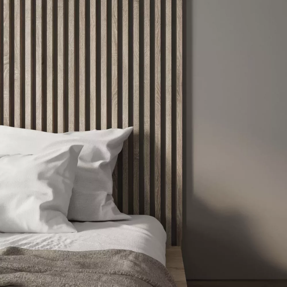 Interior slat MDF Stella 6 Standart 2750*27*6 Vintage Oak (pack of 15 pcs.)