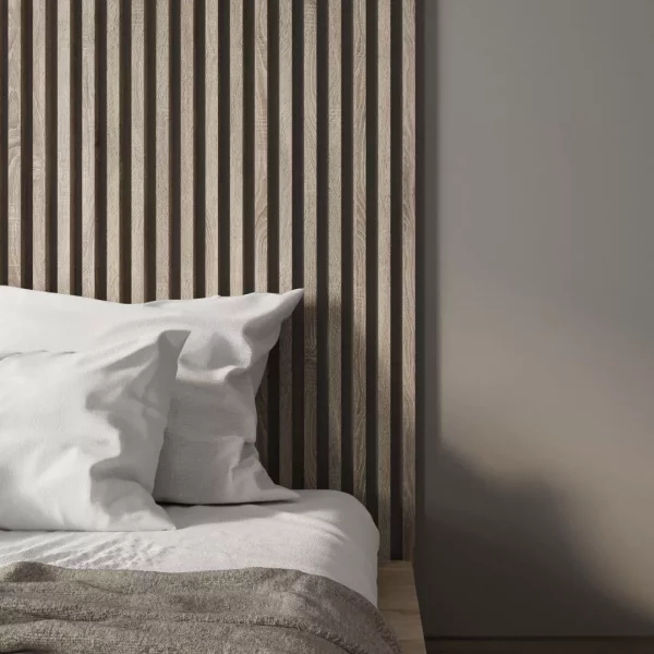 Interior slat MDF Stella 6 Standart 2750*27*6 Vintage Oak (pack of 15 pcs.)