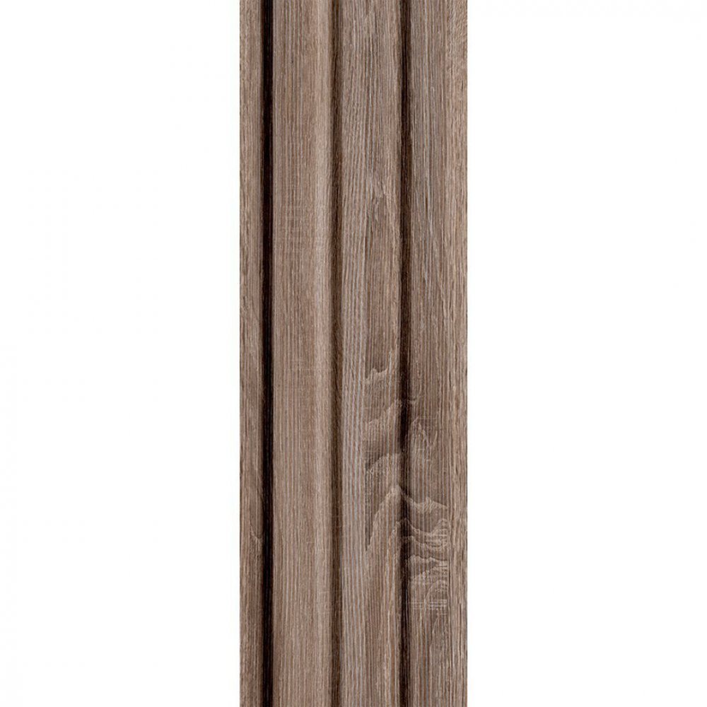 Wall Panel MDF Stella Beats Standart NEW 2750х119х12 Vintage Oak (pack of 5 pcs.)
