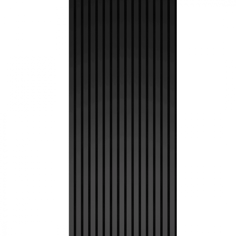 Acoustic panel Stella Trend 20 Standart 2440x600x20 mm Black Edition (pack of 1 pcs.)