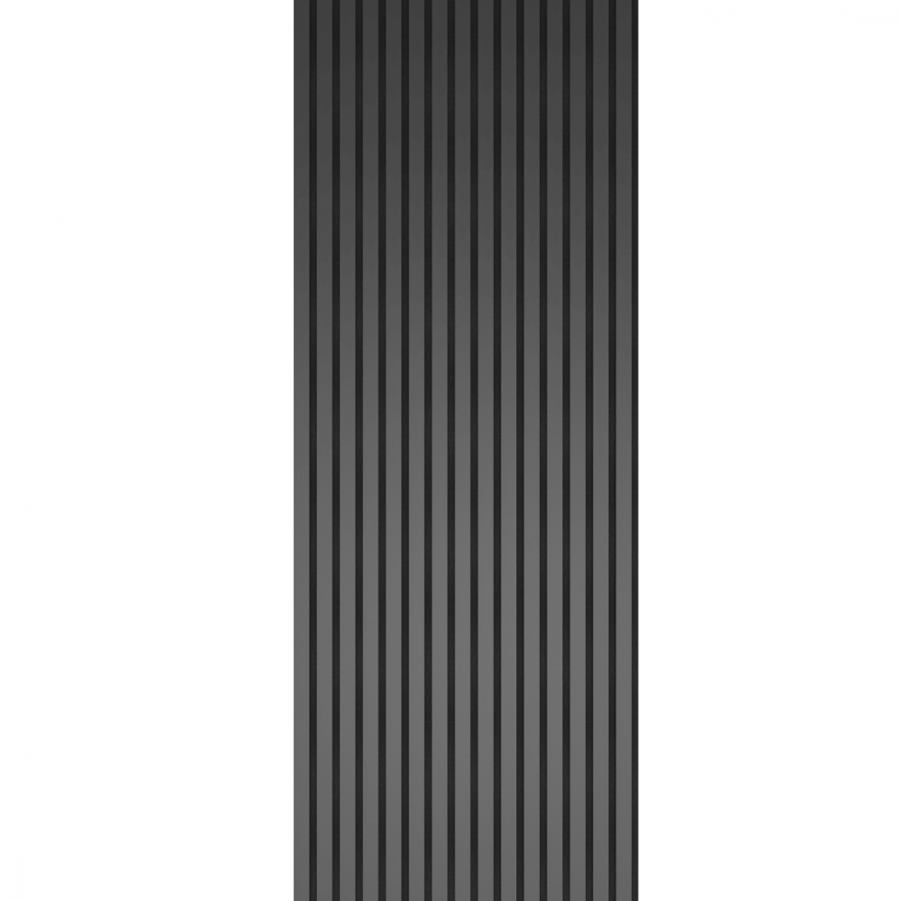 Acoustic panel Stella Trend 20 De Luxe 2440x600x20 mm Black Lead (pack of 1 pcs.)