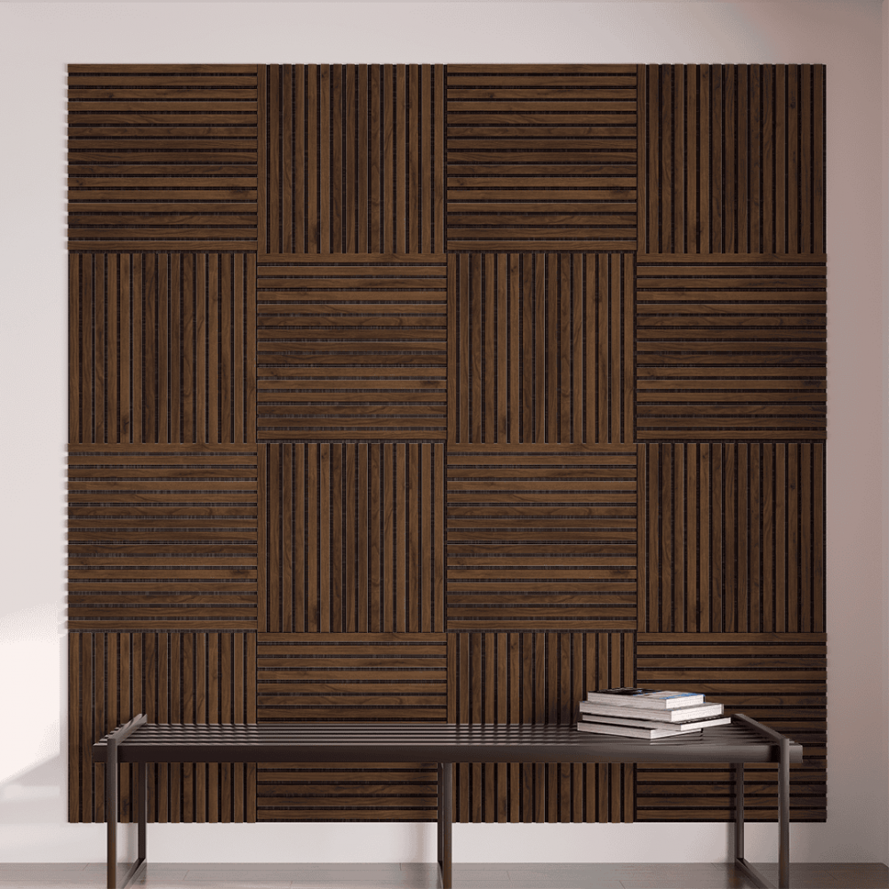 Acoustic Panel Stella Trend 20 Prime 600x600x21 Catania Oak (pack of 1 pcs.)