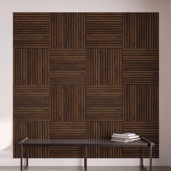 Acoustic Panel Stella Trend 20 Prime 600x600x21 Catania Oak (pack of 1 pcs.)