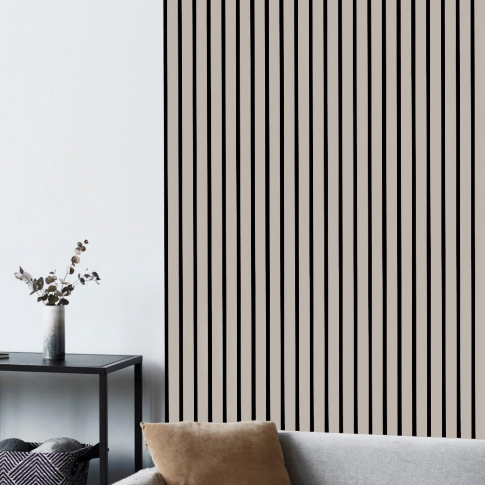 Acoustic Panel Stella Comfort 9 De Luxe 2780x600x9 Sandgrau (pack of 1 pcs.)