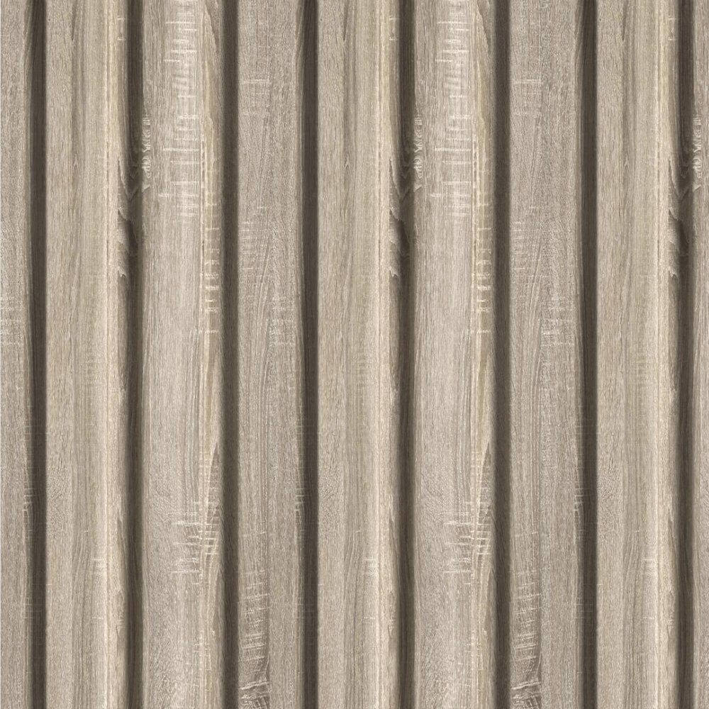 Wall Panel MDF Stella Beats Standart 2750х119х16 Vintage Oak (pack of 4 pcs.)