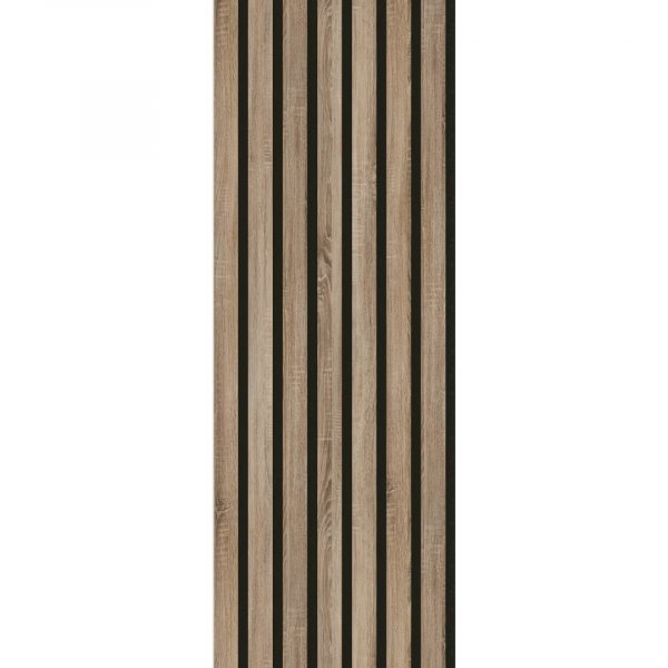 Acoustic Panel Stella Trend 20 Standart 2400x600x20 Vintage Oak (pack of 1 pcs.)