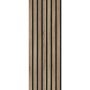 Acoustic Panel Stella Trend 20 Standart 2400x600x20 Vintage Oak (pack of 1 pcs.)