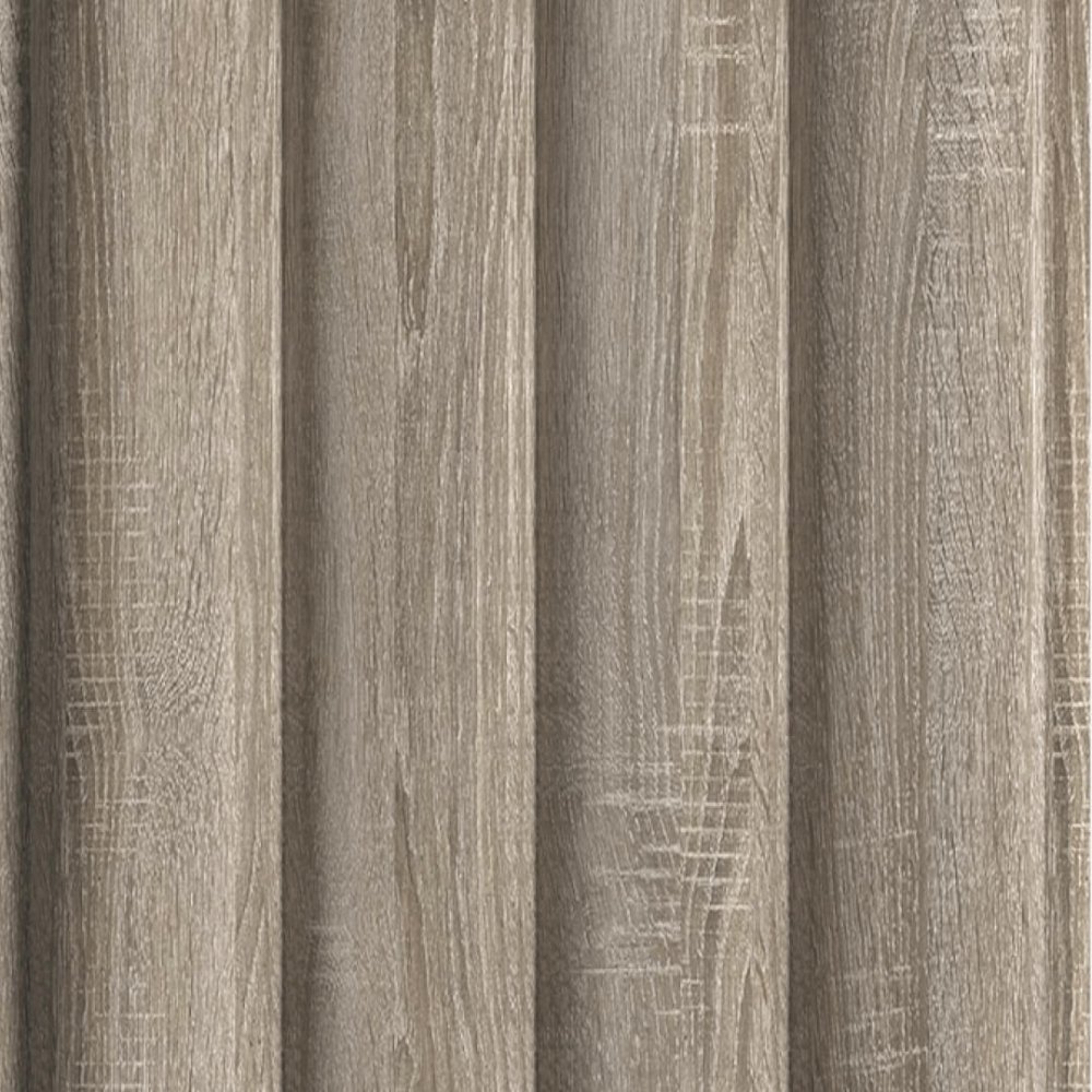 Wall Panel MDF Stella Wave Standart 2750х119х16 Vintage Oak (pack of 4 pcs.)